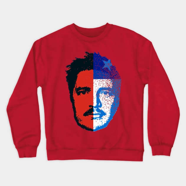 Pedro Pascal Crewneck Sweatshirt by Worldengine